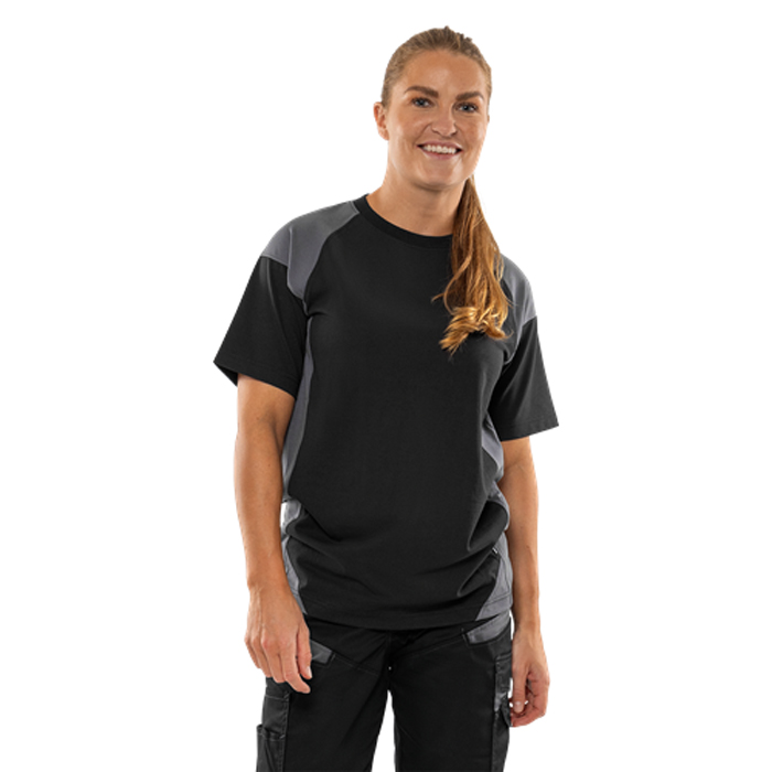 T-SHIRT 7046 GTM Färg: Svart/grå, Storlek: S
