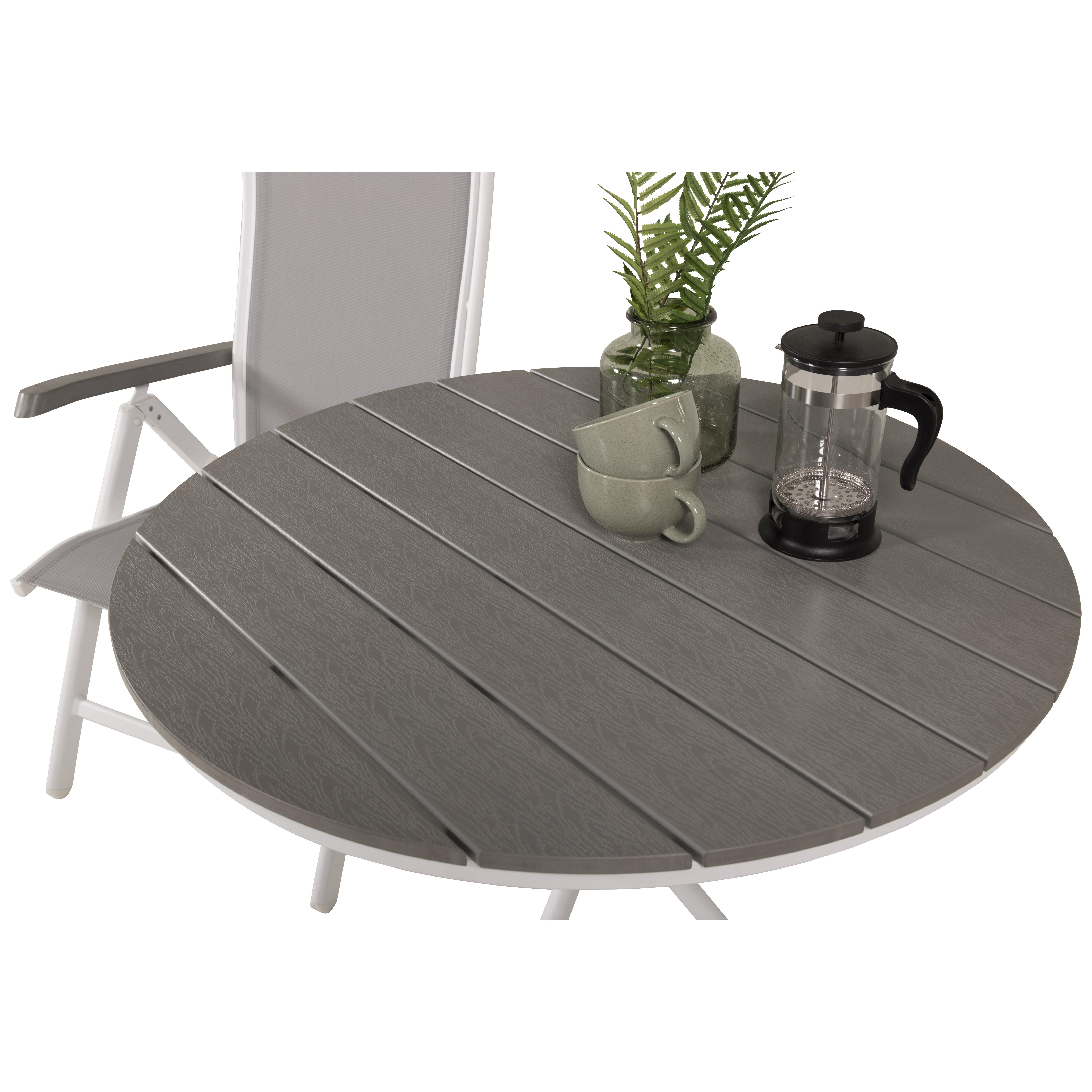 Cafégrupp Venture Home Parma med 2 Albany Stolar