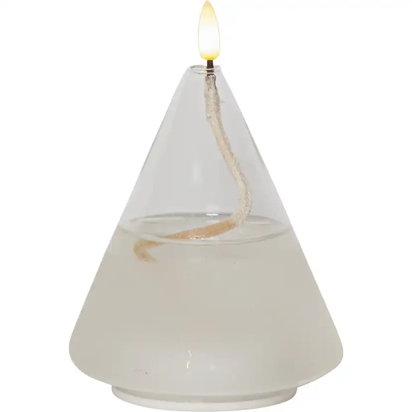 Ljuslykta Star Trading Flamme Float kon 15 cm