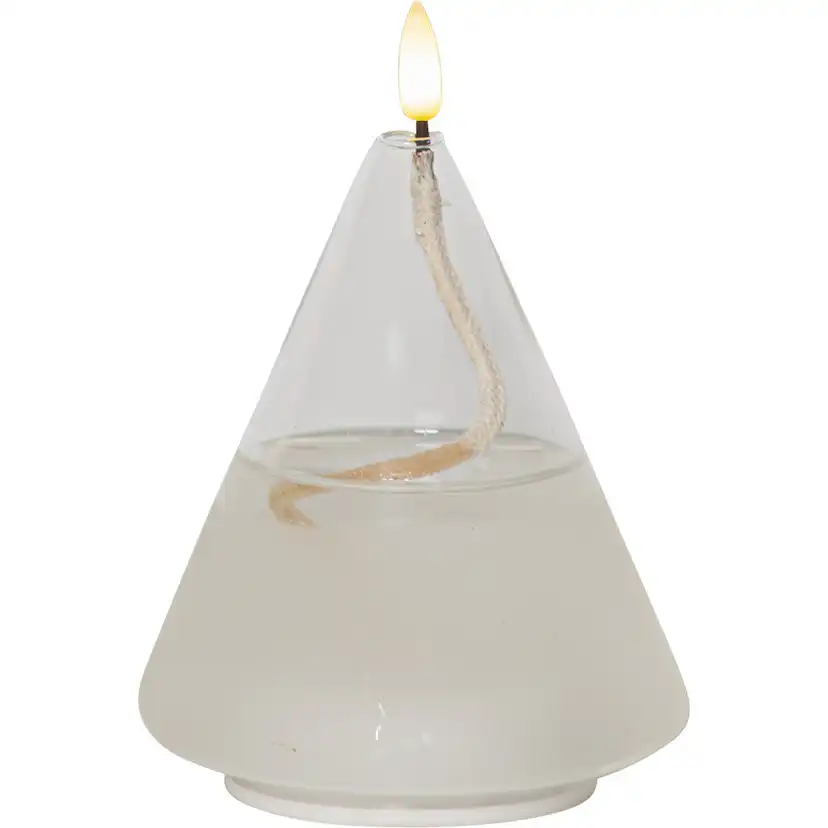 Ljuslykta Star Trading Flamme Float kon 15 cm