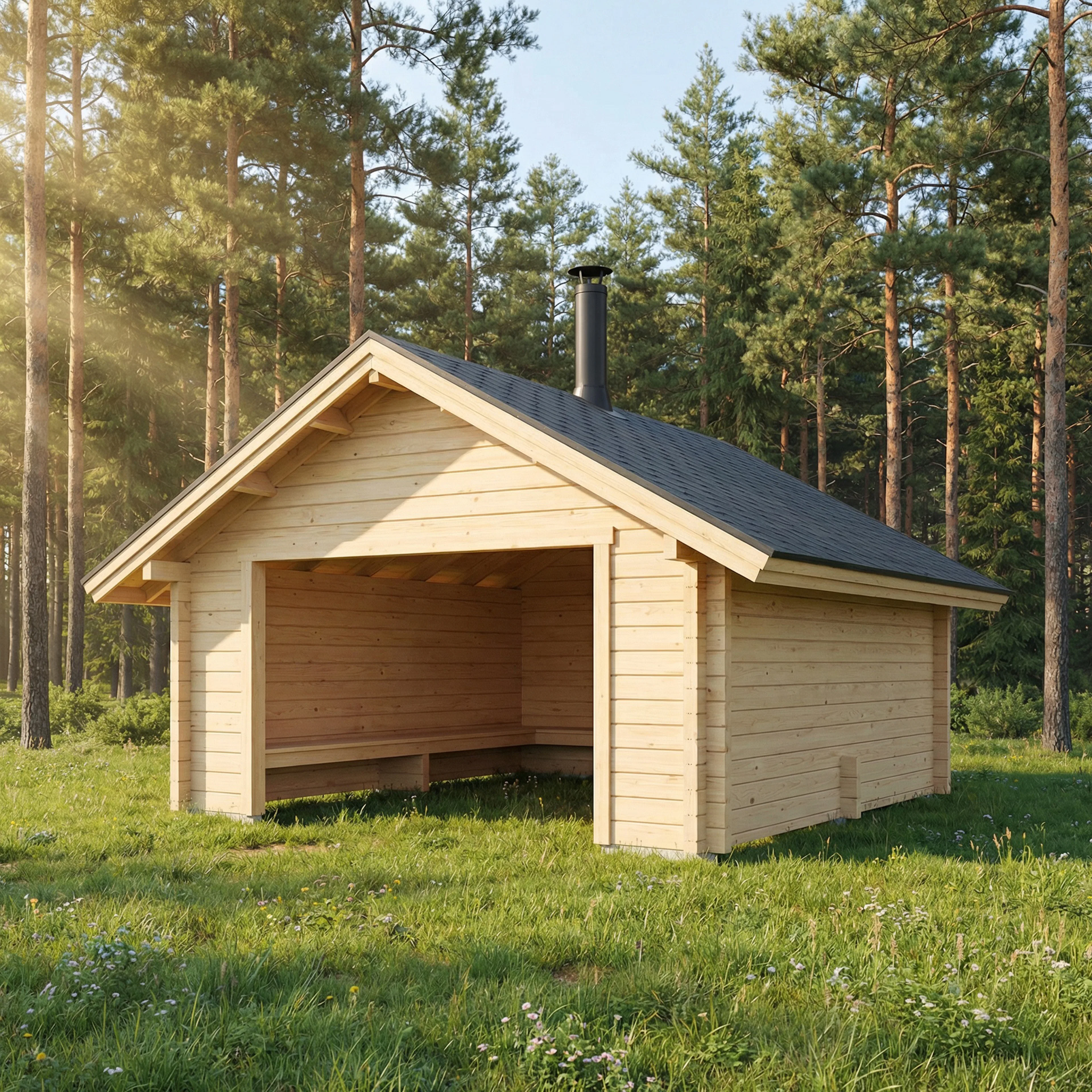 Grillkåta LP Garden G-L (16 m²)