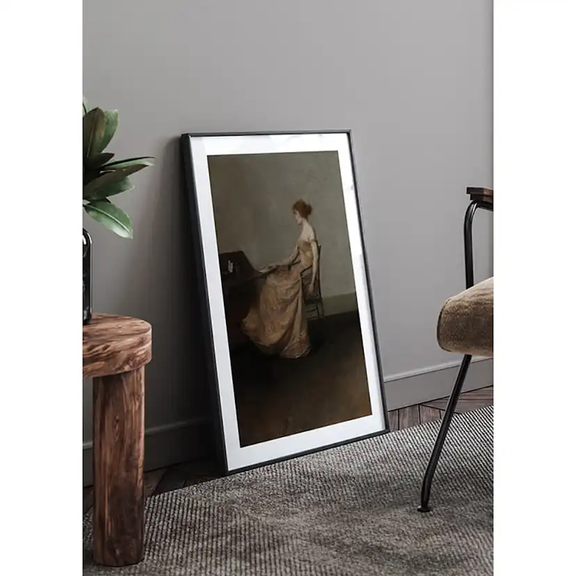 Poster Gallerix The Letter By Thomas Dewing