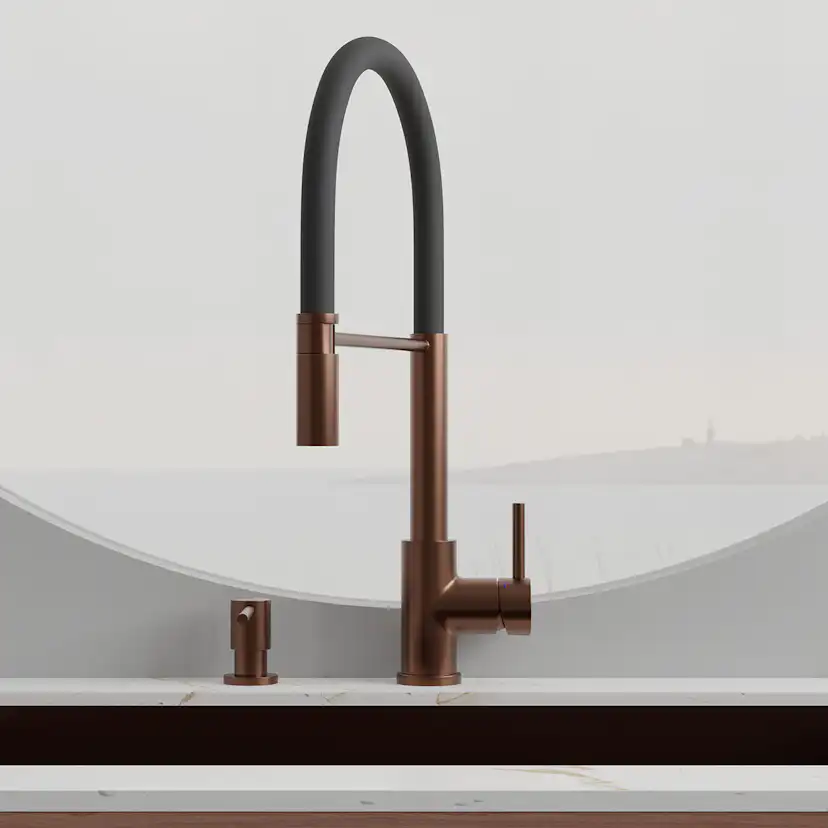Köksblandare Scandtap Steel Pro Rostfritt Stål