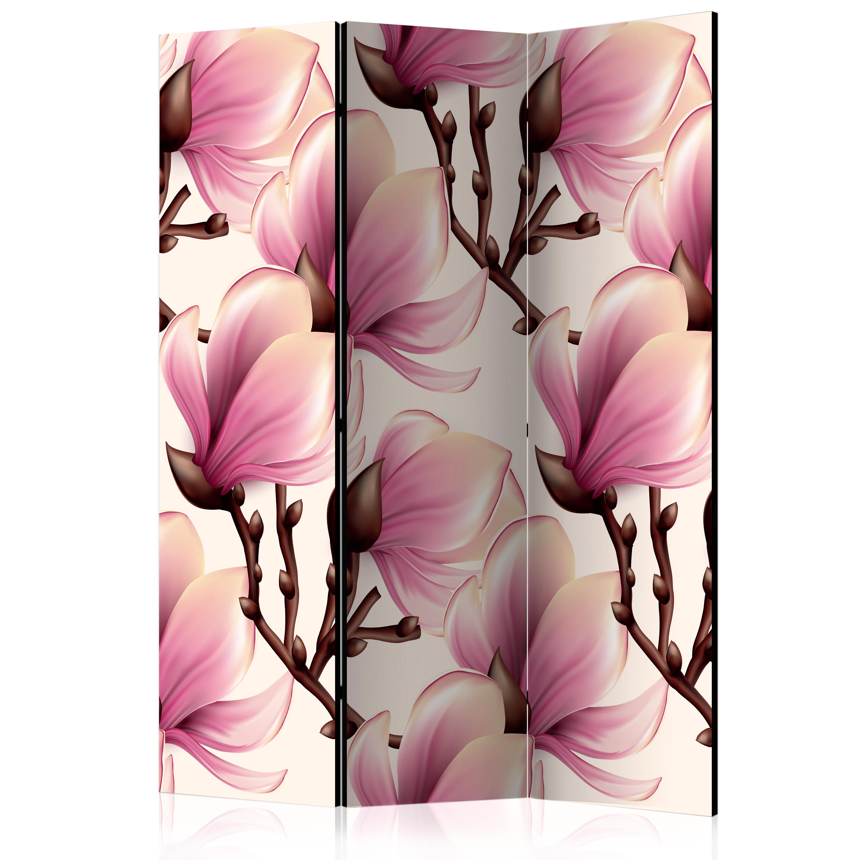 Rumsavdelare Skärmvägg Arkiio Blooming Magnolias 135x172 cm