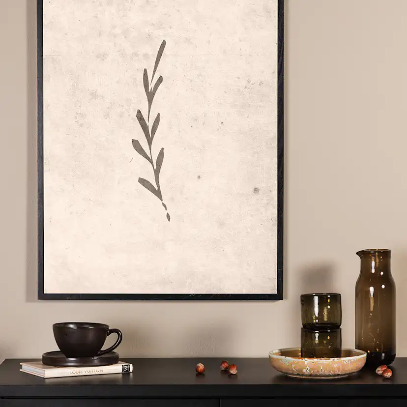 Posters Venture Home Autumn Leaf Beige