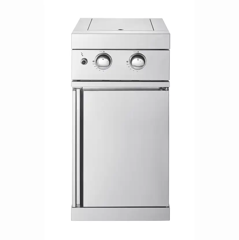 Modul med dubbla sidobrännare MyOutdoorKitchen Stainless Collection