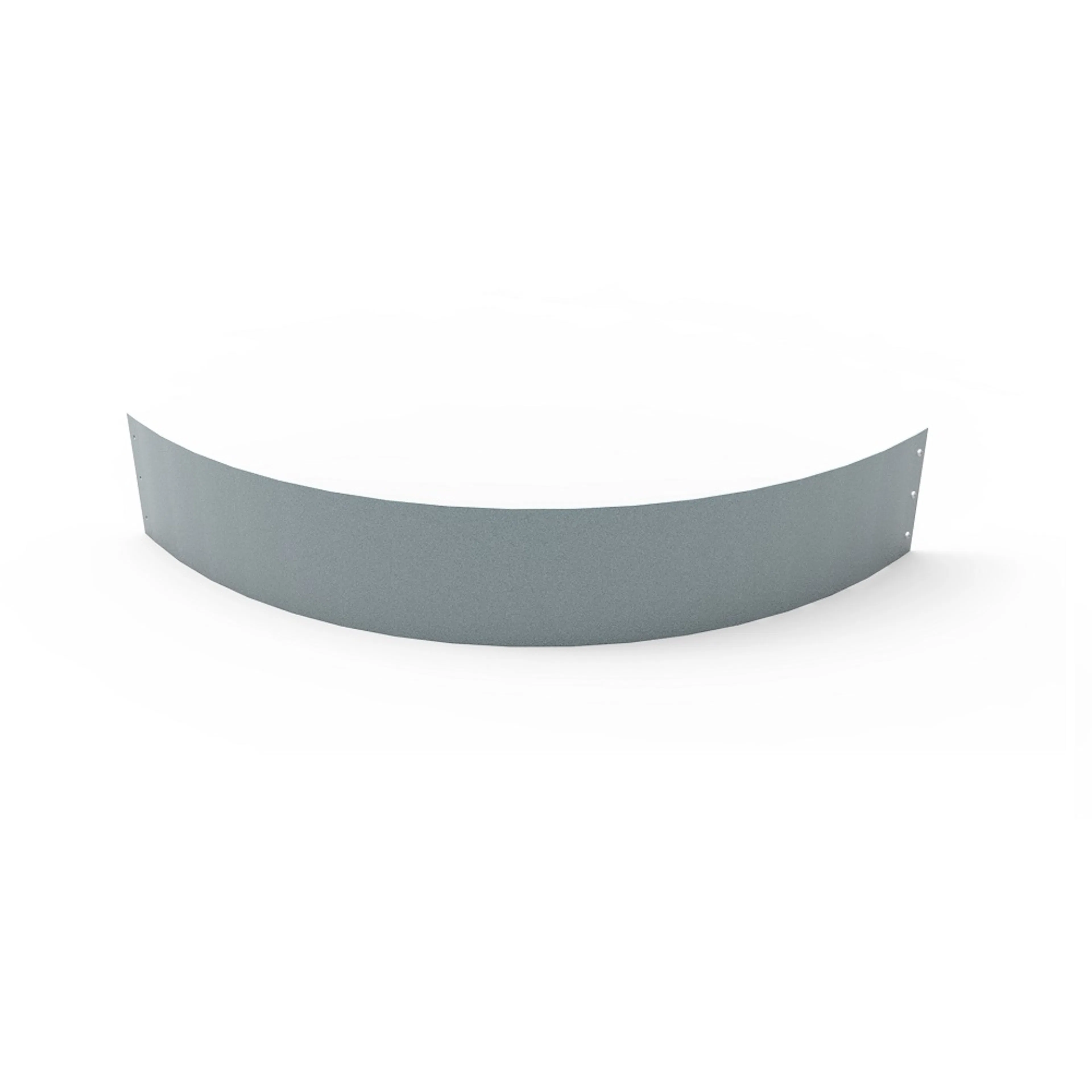 Planteringskant Flexigarden Aluzink 180 mm Kvartsbåge