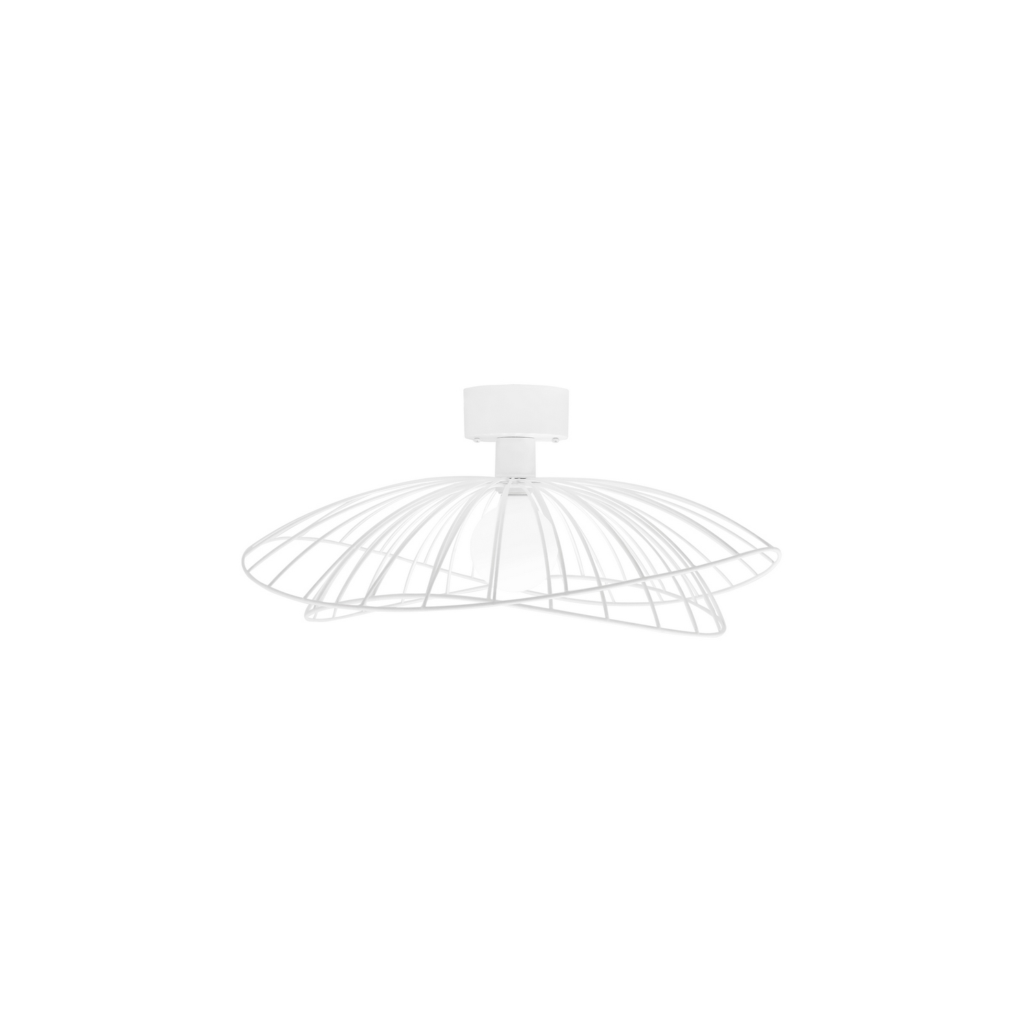 Tak/Vägglampa Globen Lighting Ray Vit