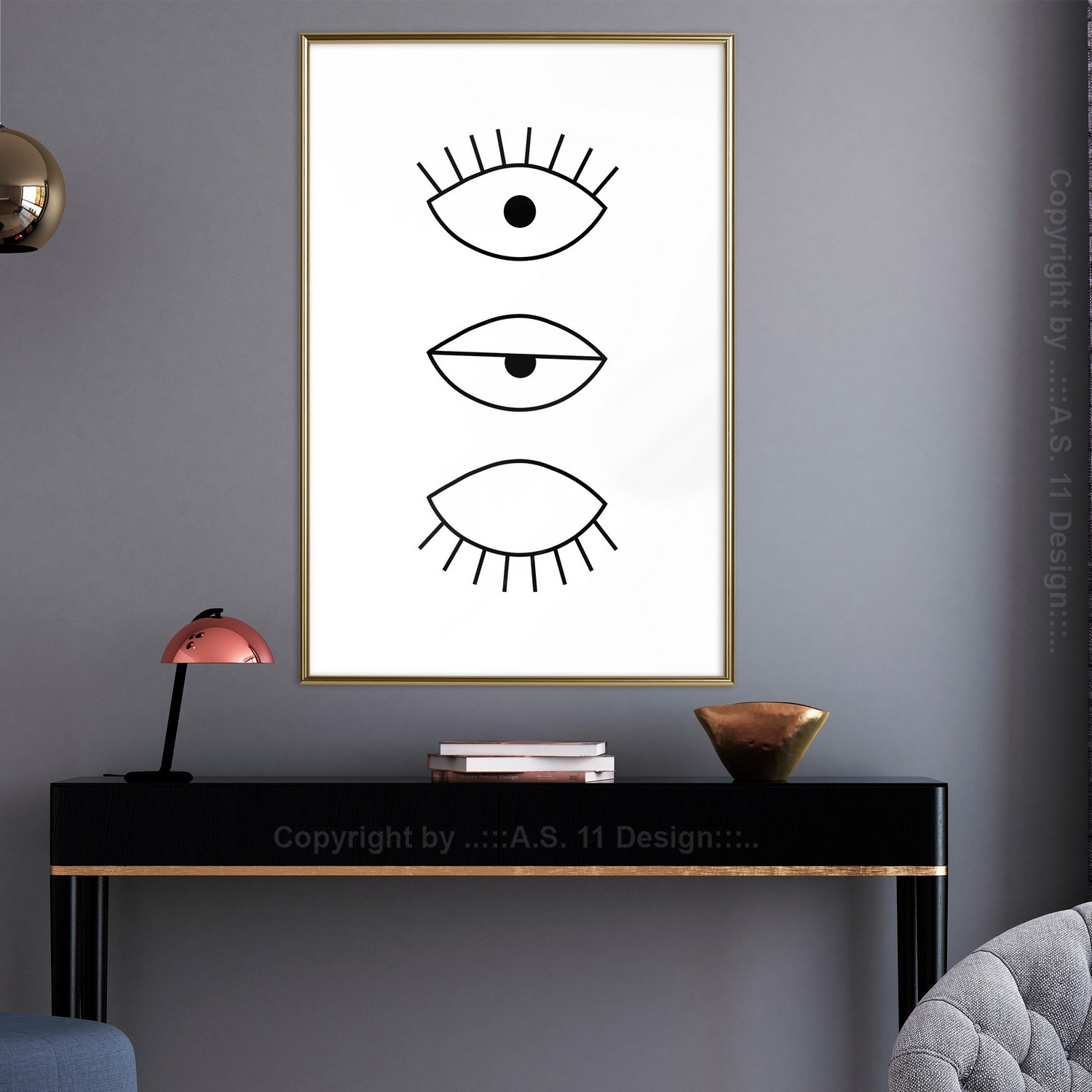 Poster Artgeist Affisch In the Blink of an Eye
