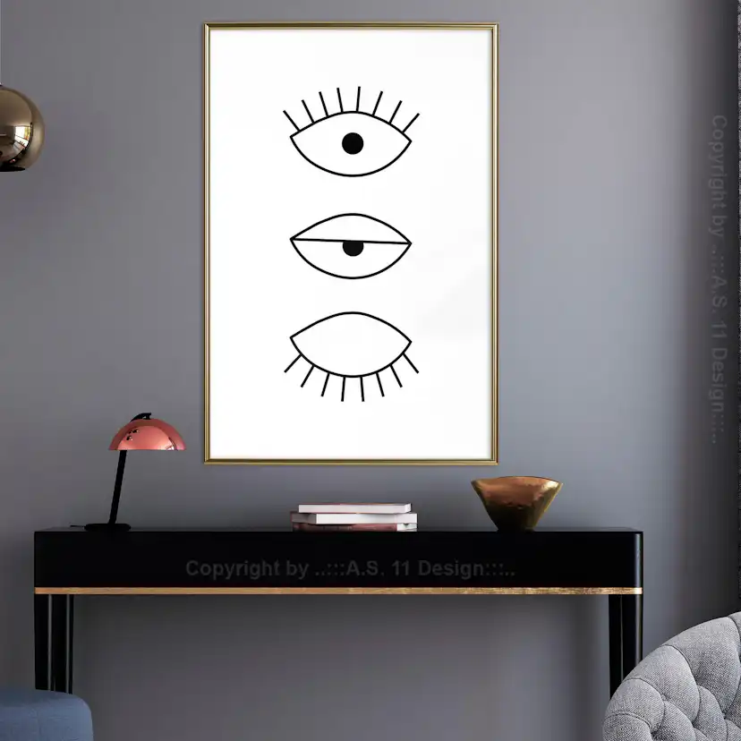 Poster Artgeist Affisch In the Blink of an Eye