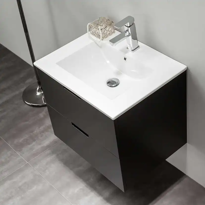 Tvättställskåp Bathlife Glädje Svart