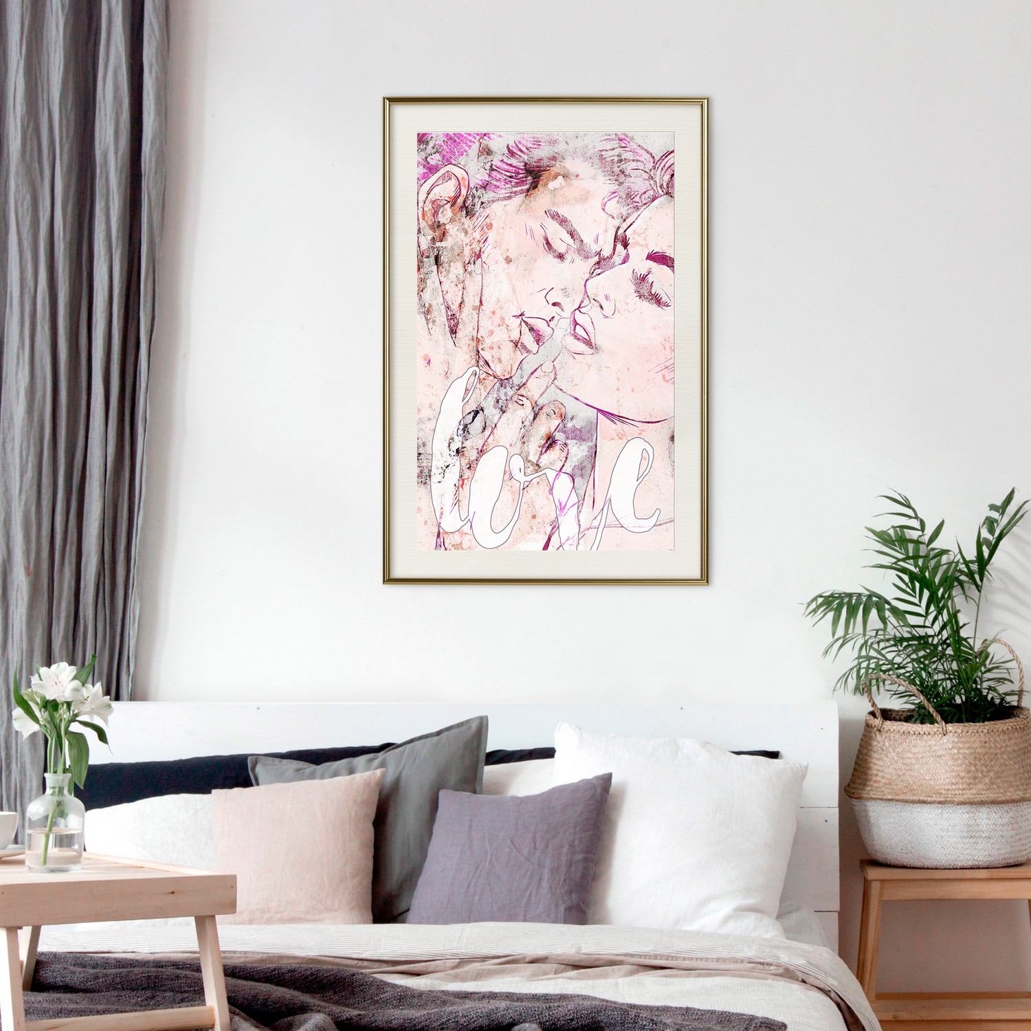 Poster Artgeist Affisch Love from Billboard