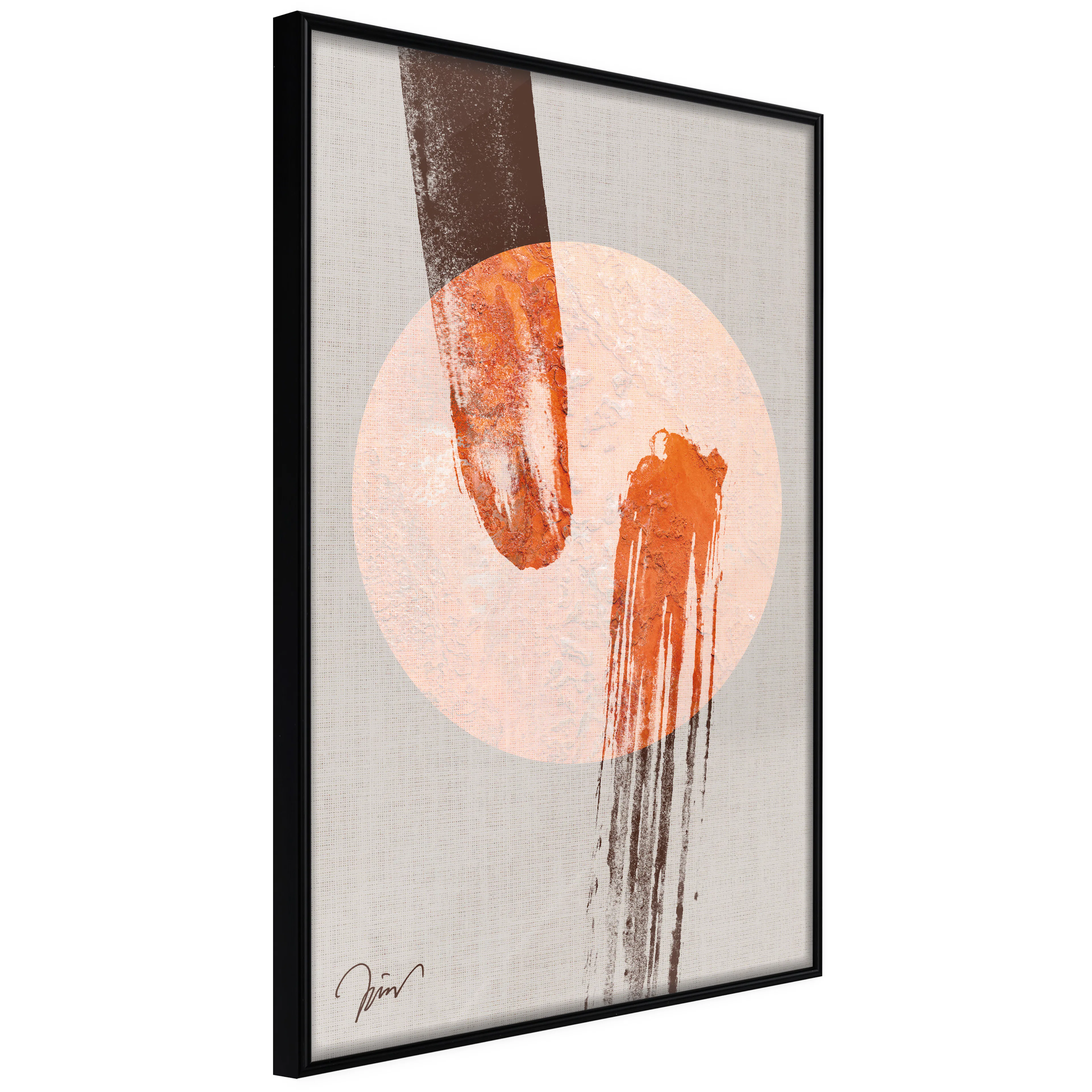 Affisch - Two Comets [Poster] 30x45 Svart ram, 30x45 cm