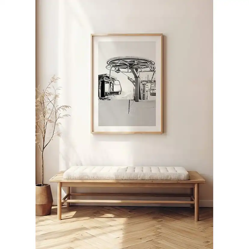 Poster Gallerix Classic Ski Lift