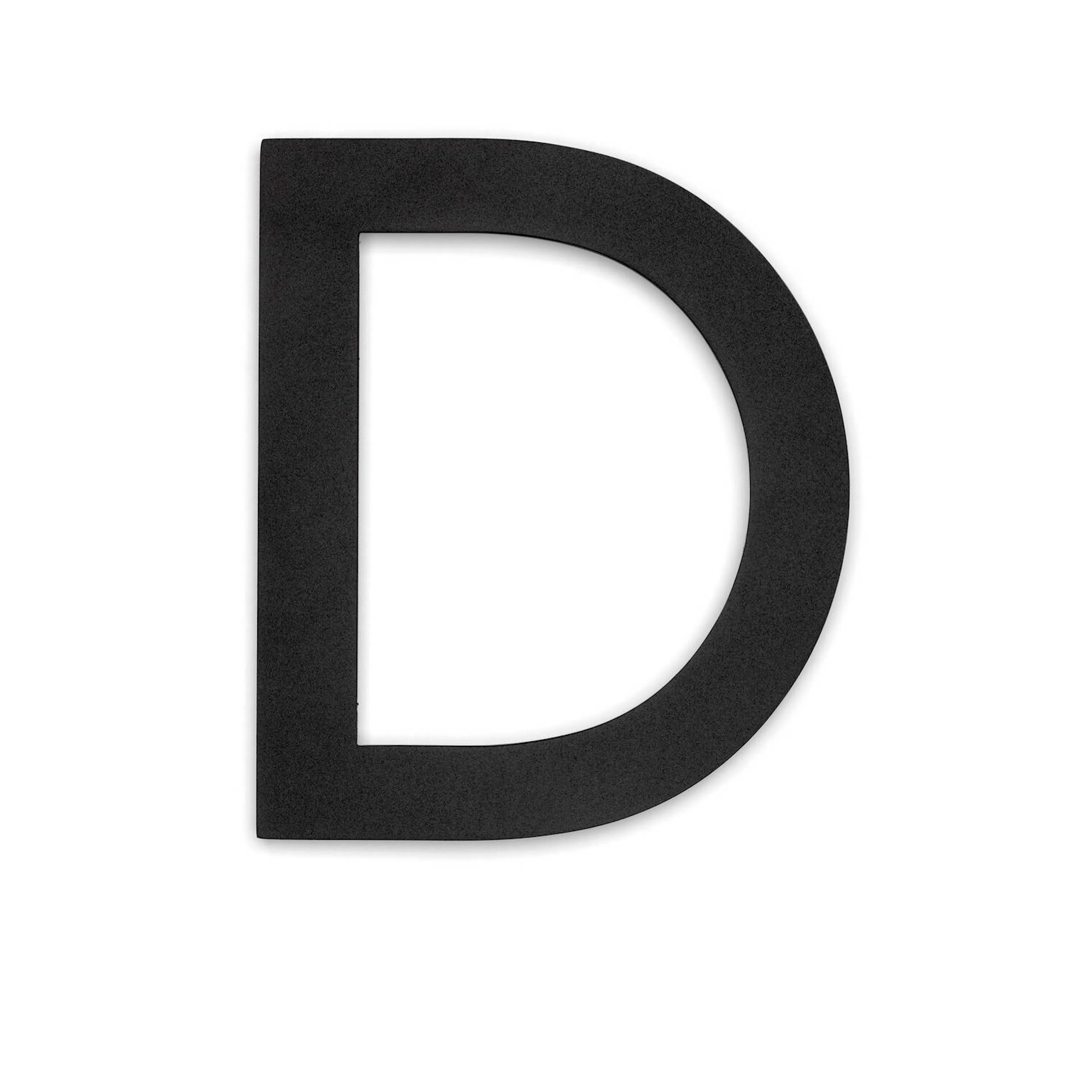 Husnummer Habo Home Svart Bokstav D Svart, Bokstav D