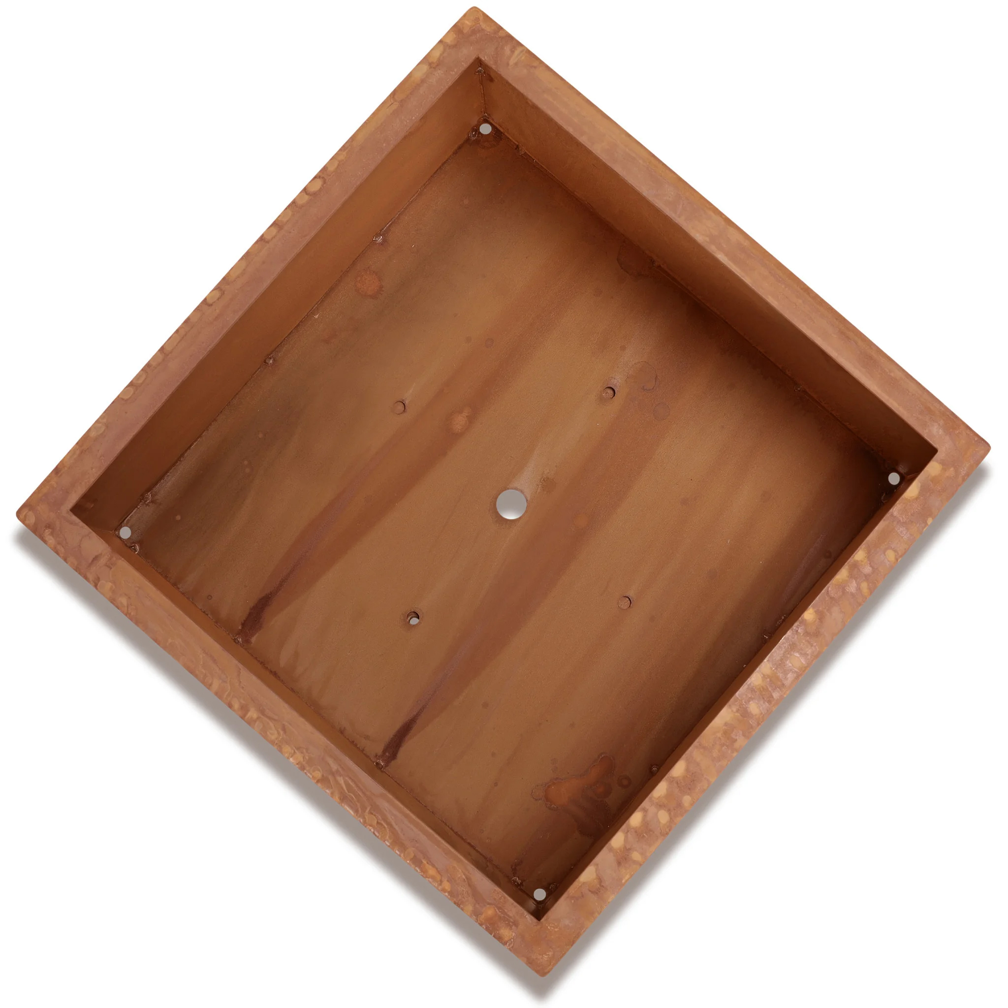 Eldstad Lyfco Cortenstål Kvadratisk