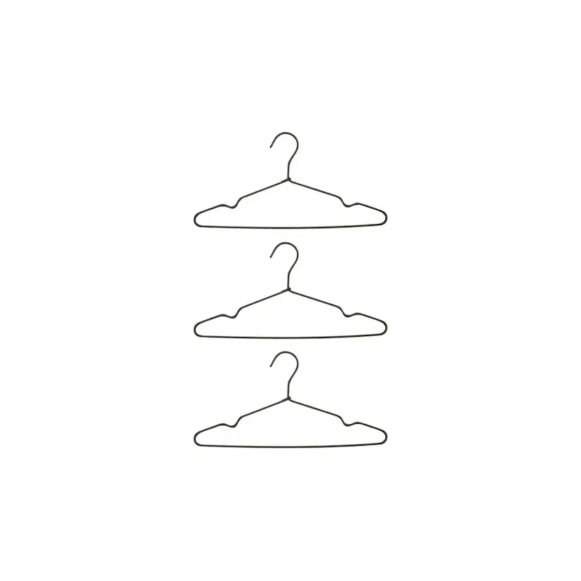 Wire galge 3-pack Grå