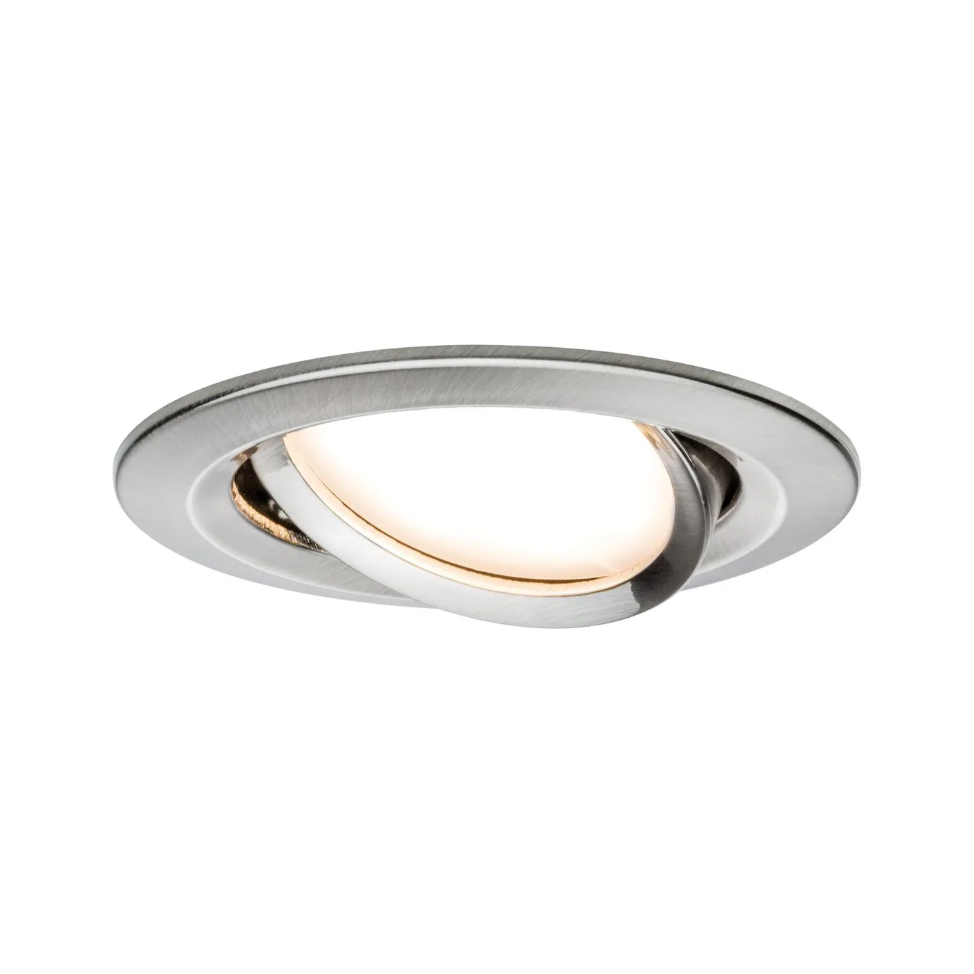 Downlight Paulmann Nova Coin Swivelling Borstat järn, 84 mm, Vridbar, Ja, 1x6 W