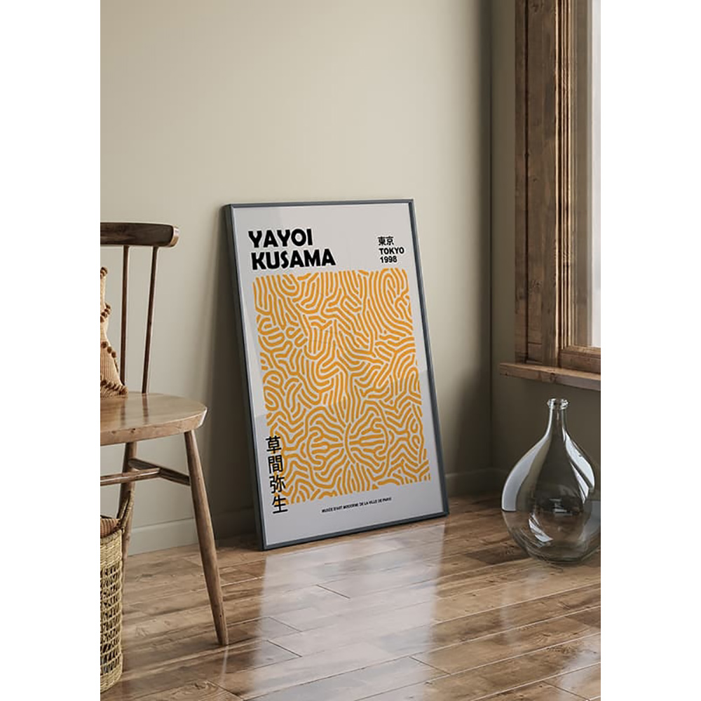 Poster Gallerix Yellow Pattern Yayoi Kusama
