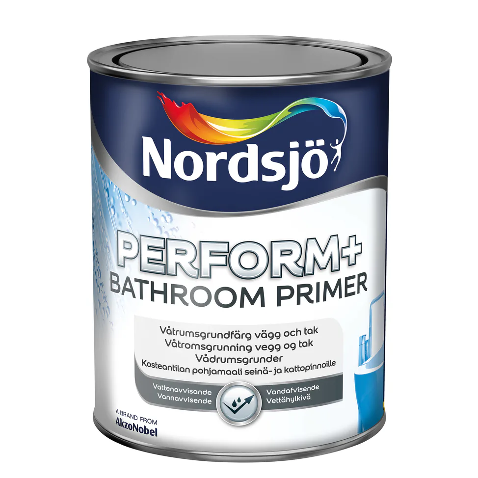 NORDSJÖ PERFORM+ BATHROOM PRIMER 2,5 L Volym: 2,5 L