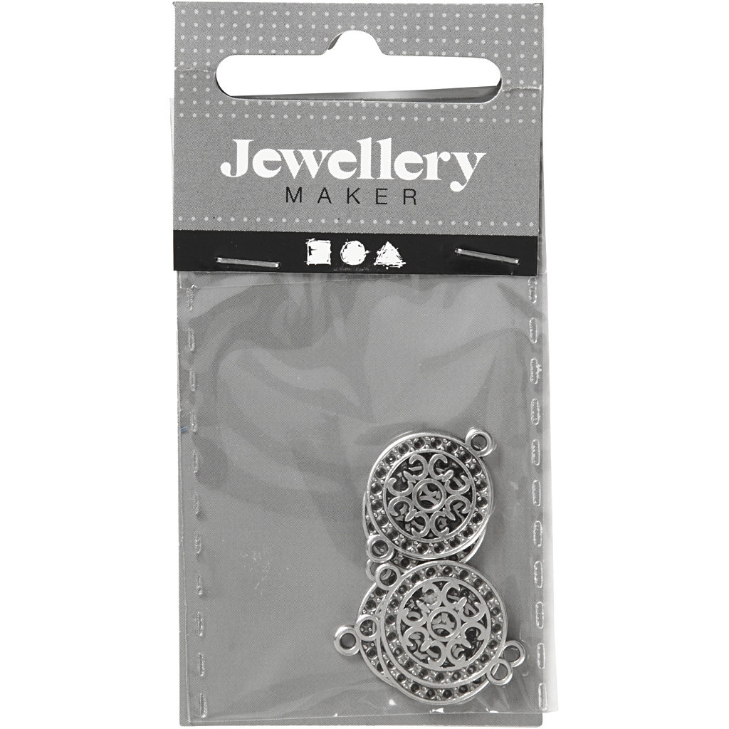 Smyckeberlock Creativ Company Hål 1,2 mm 5-pack