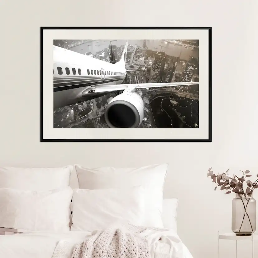 Poster Artgeist Affisch Airplane Take Off