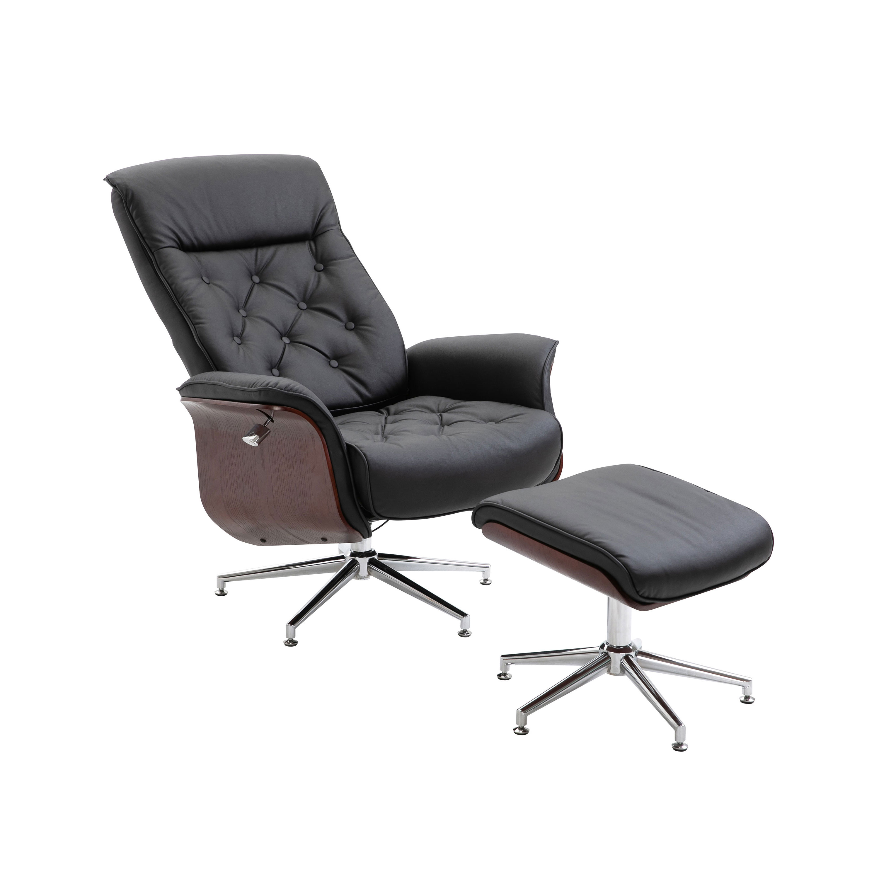 Fåtölj Venture Home Göran med Fotpall