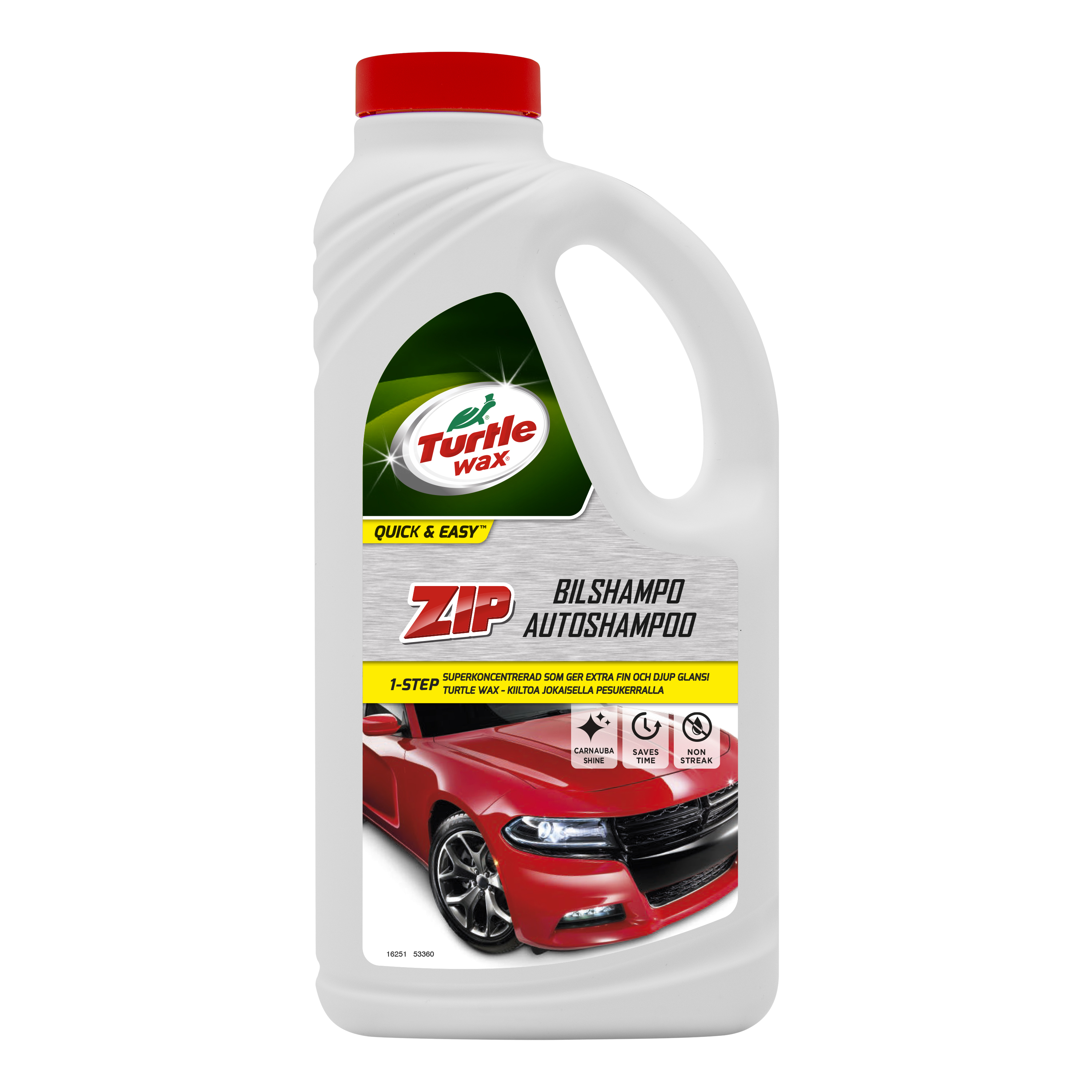 Bilschampo Turtle Wax ZIP Bilshampo 1L