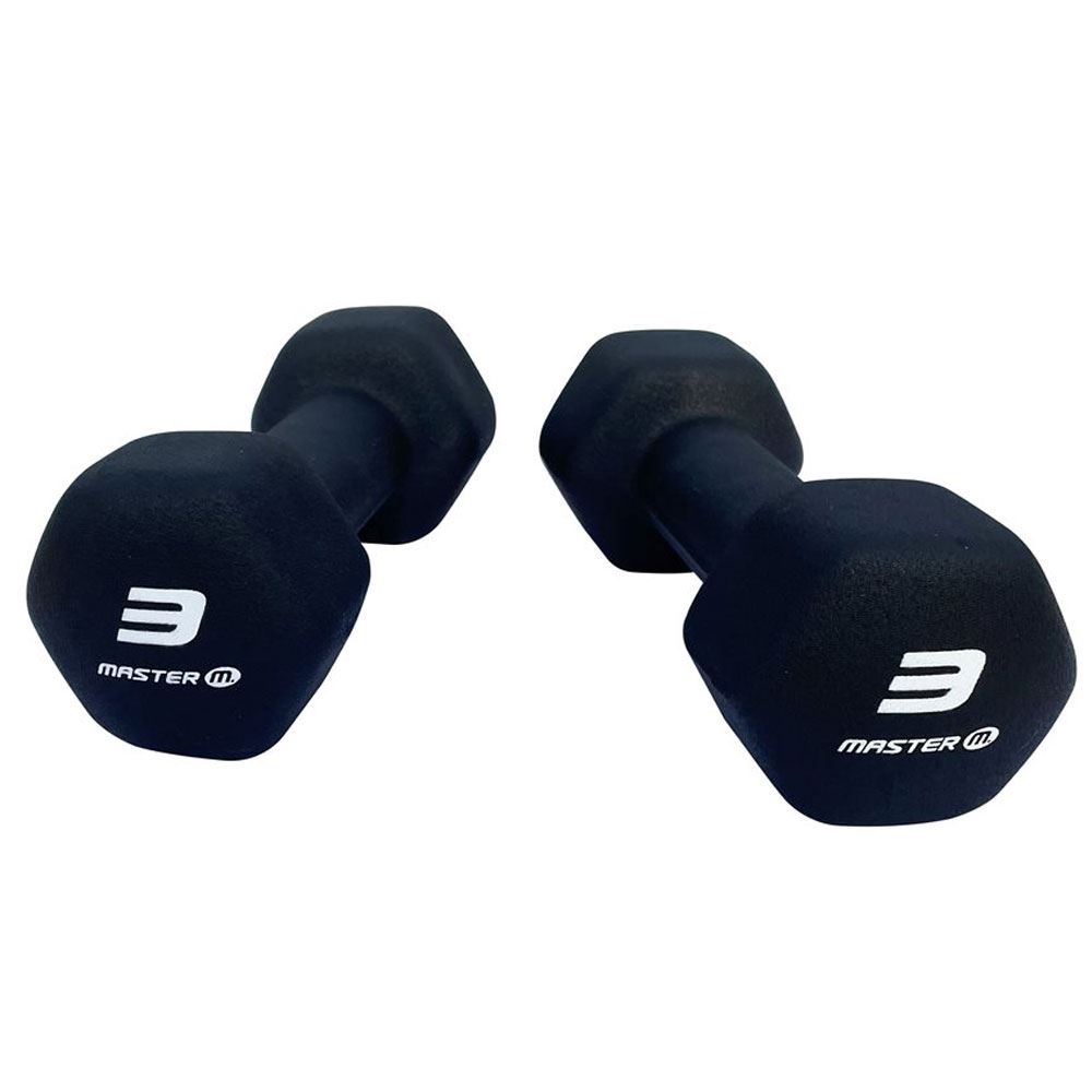 Hantlar Master Fitness Neoprene/Vinyl