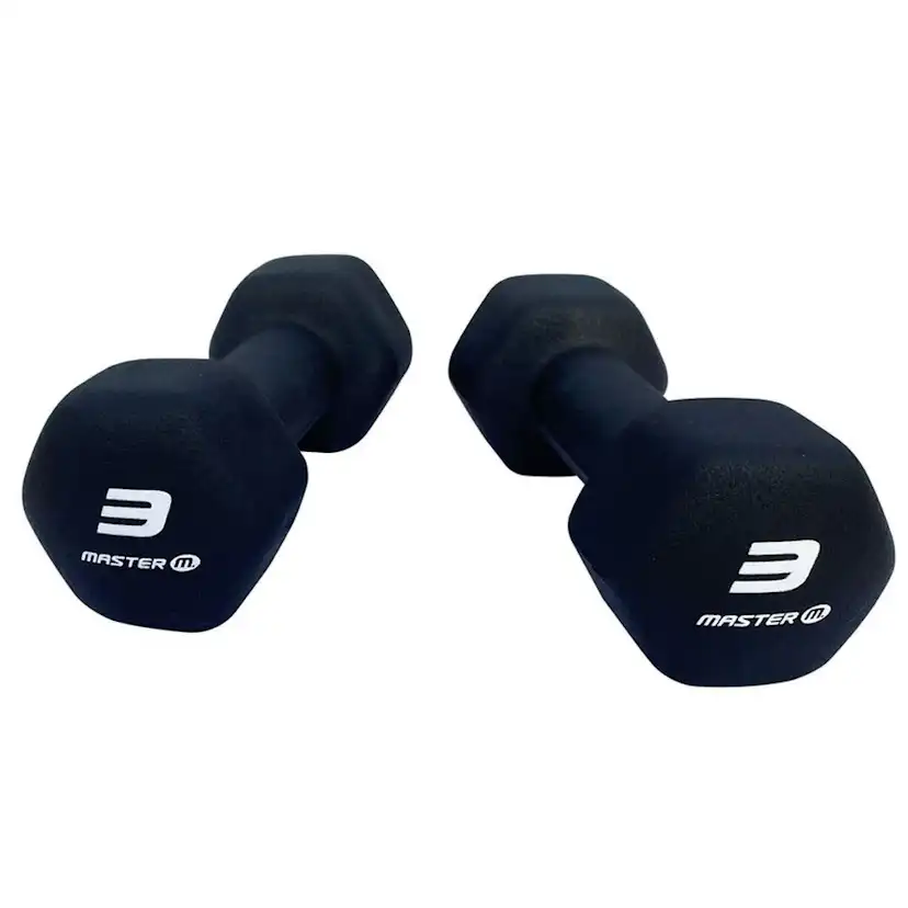 Hantlar Master Fitness Neoprene/Vinyl