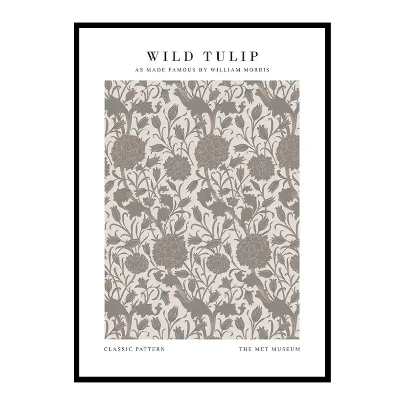 Poster Gallerix William Morris Wild Tulip
