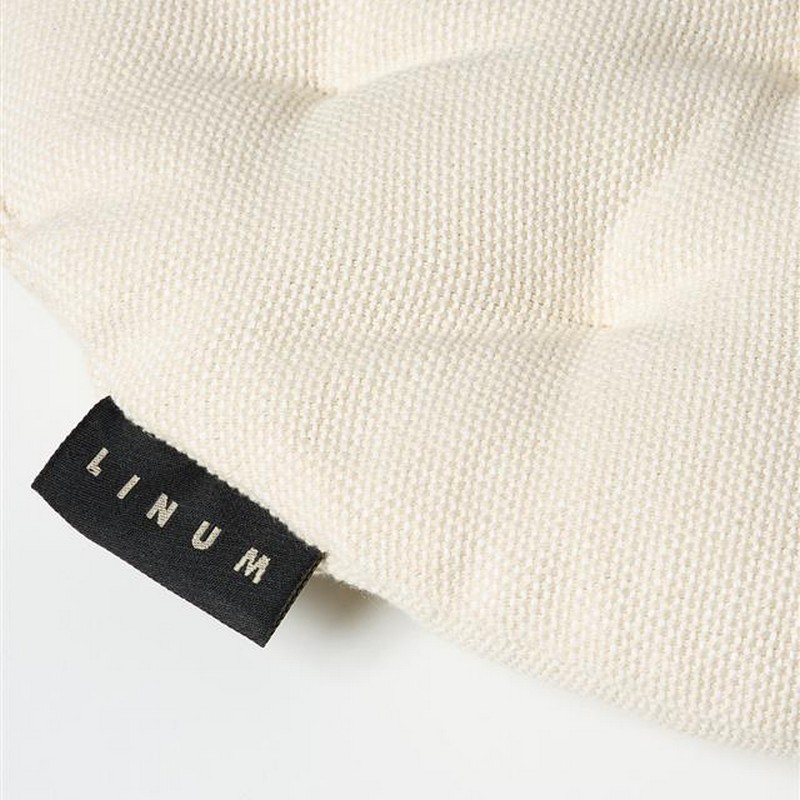 Stolsdyna Linum Pepper Ø37 cm