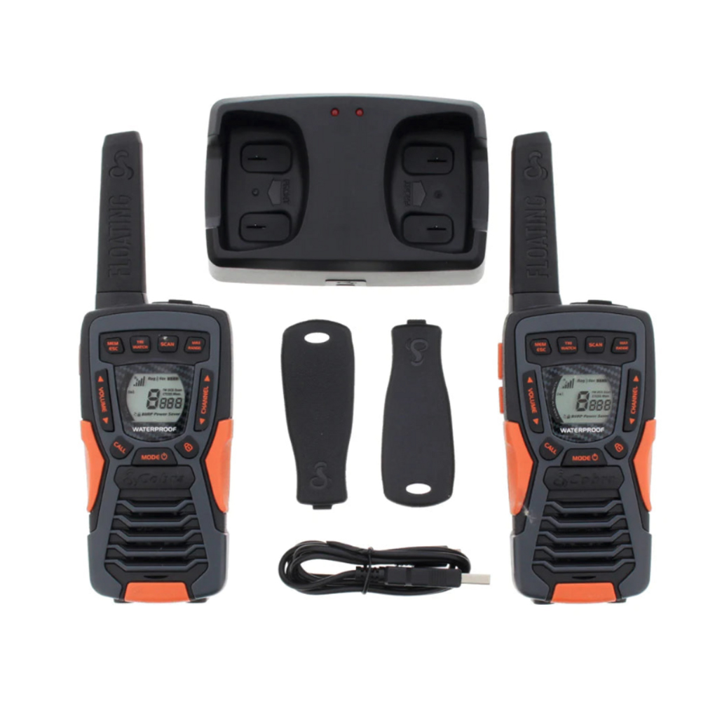 Walkie Talkie Cobra Marine AM1055 PMR Twin Pack