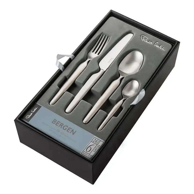 Bestickset Robert Welch Bergen Matt 24 Delar