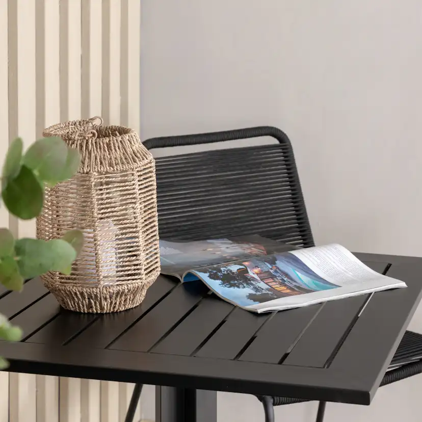 Caféset Venture Home Wille med 2 Lumi Trädgårdsstolar Utomhus