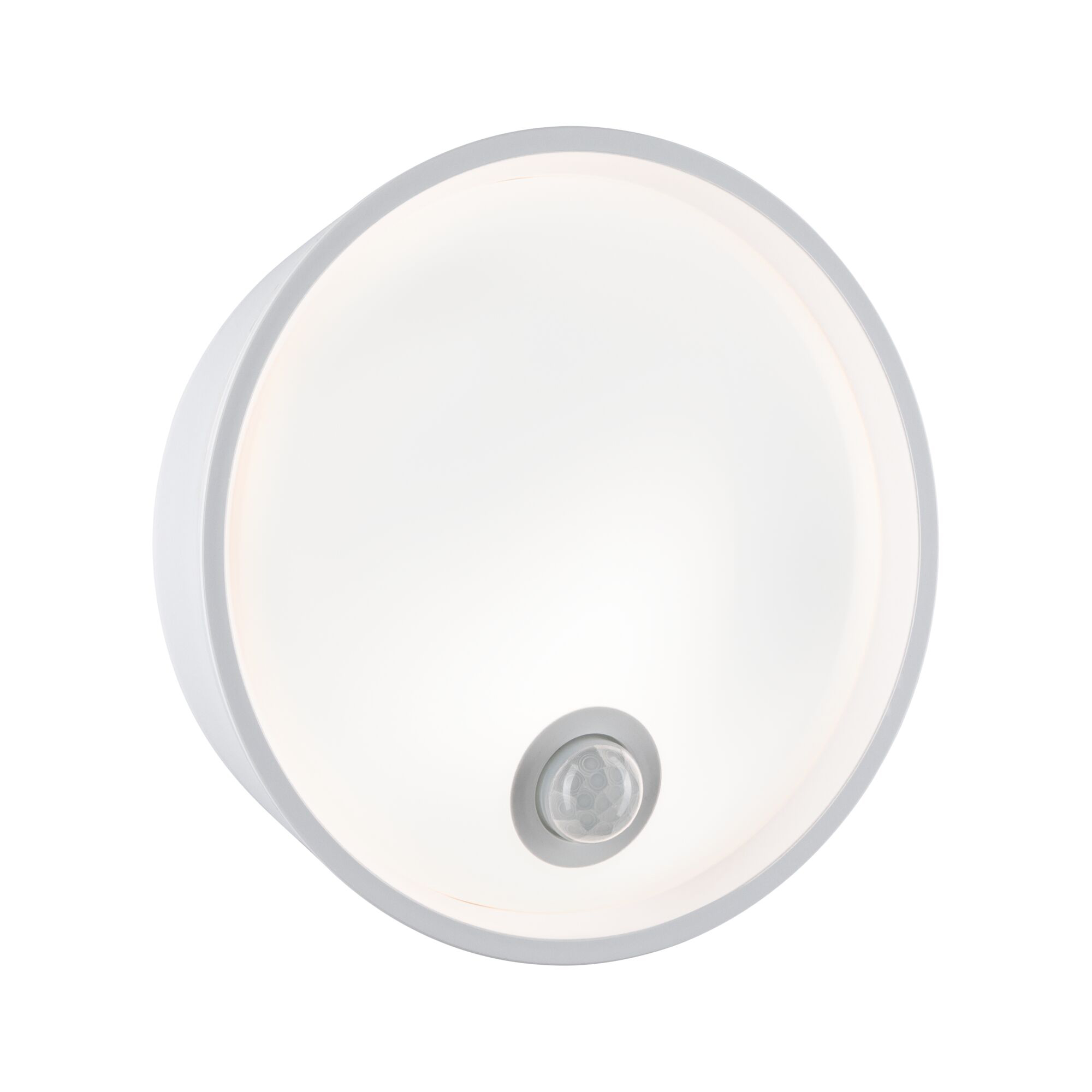 Fasadbelysning LED Paulmann Platomo Seawater Resistant IP44 230V Design: med Skymningsstyrd Rörelsedetektor, Färg: Vit