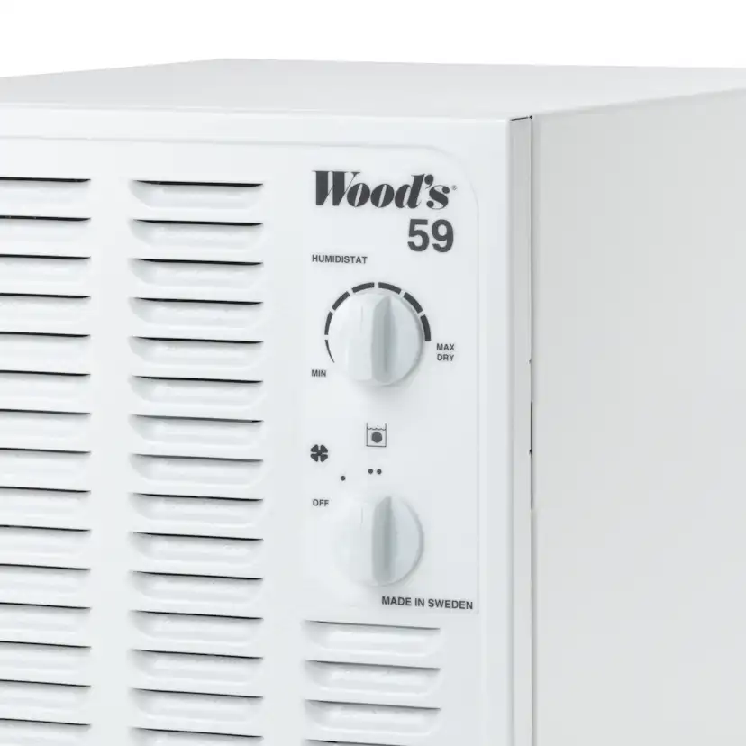 Avfuktare Wood’s SW59FW För Källare och Garage
