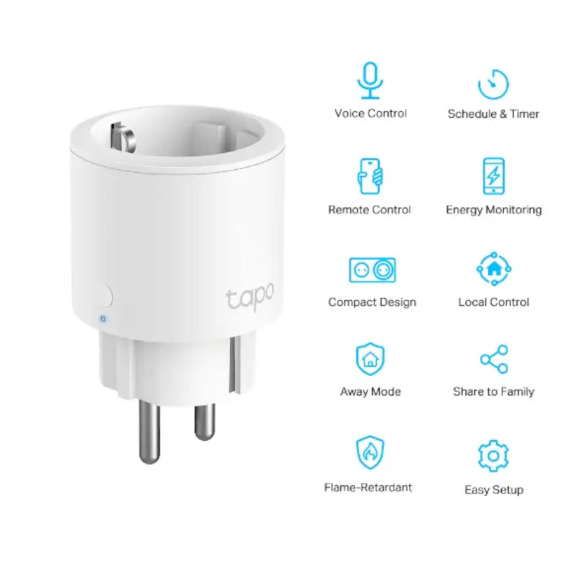 Fjärrströmbrytare Tapo P115 Mini Smart Wi-Fi Socket 4-Pack