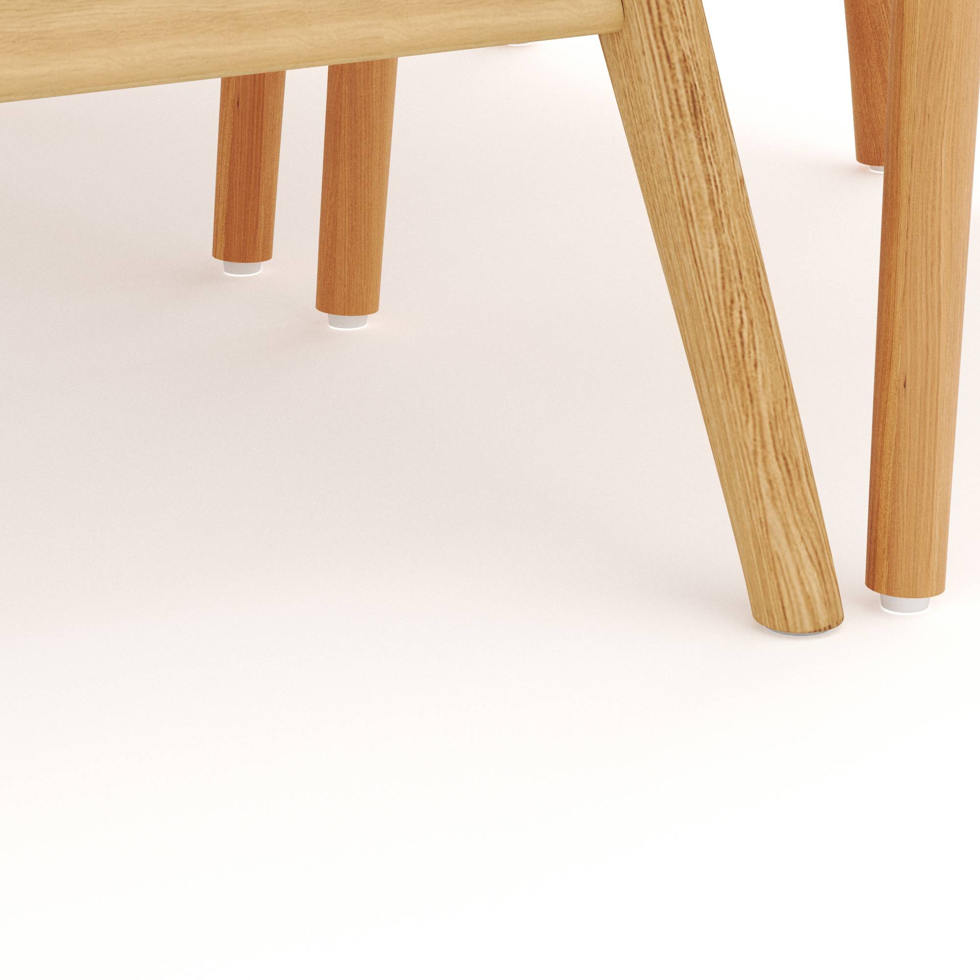 Matgrupp Bark Jerup Rektangulärt Matbord 180 cm med 6Dastoori Matstol