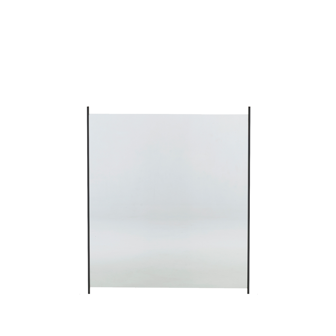 Glasstaket Hortus Klarglas med Aluminiumskena 1000 mm