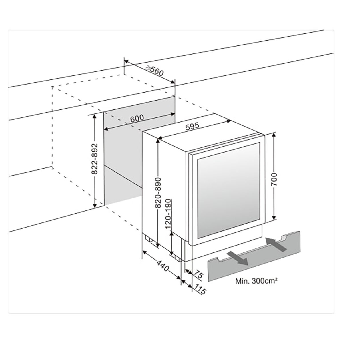Ölkyl mQuvée BeerServer 60 cm BS60-700