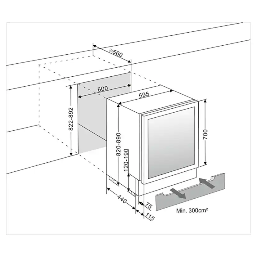 Ölkyl mQuvée BeerServer 60 cm BS60-700