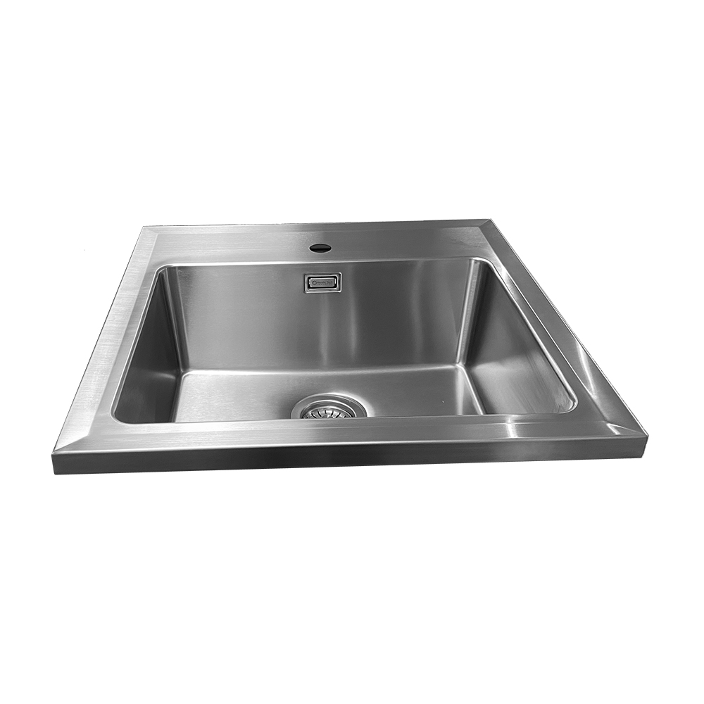 Diskbänk Nordic Tech Nordic Opal 6-600 Rostfritt Stål Diskho med Avrinningsyta