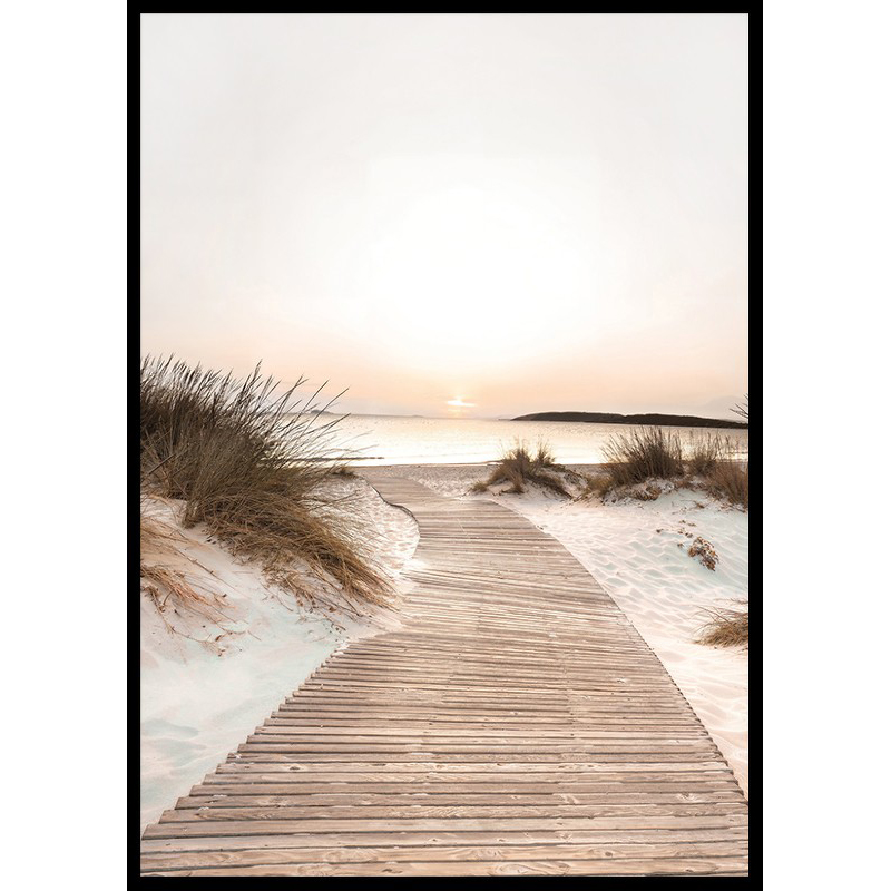 Poster Gallerix Sunset Dune Pathway