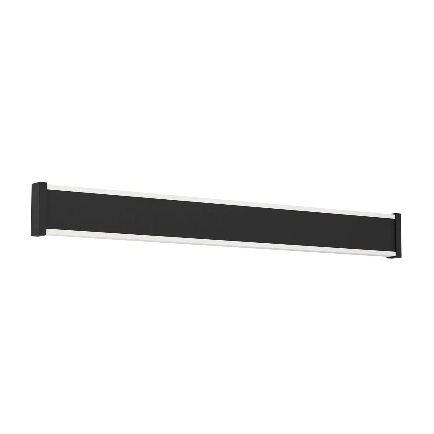AL-LED-WL/2 L-580 SCHWARZ/WS 'NEVIANO' 580 mm