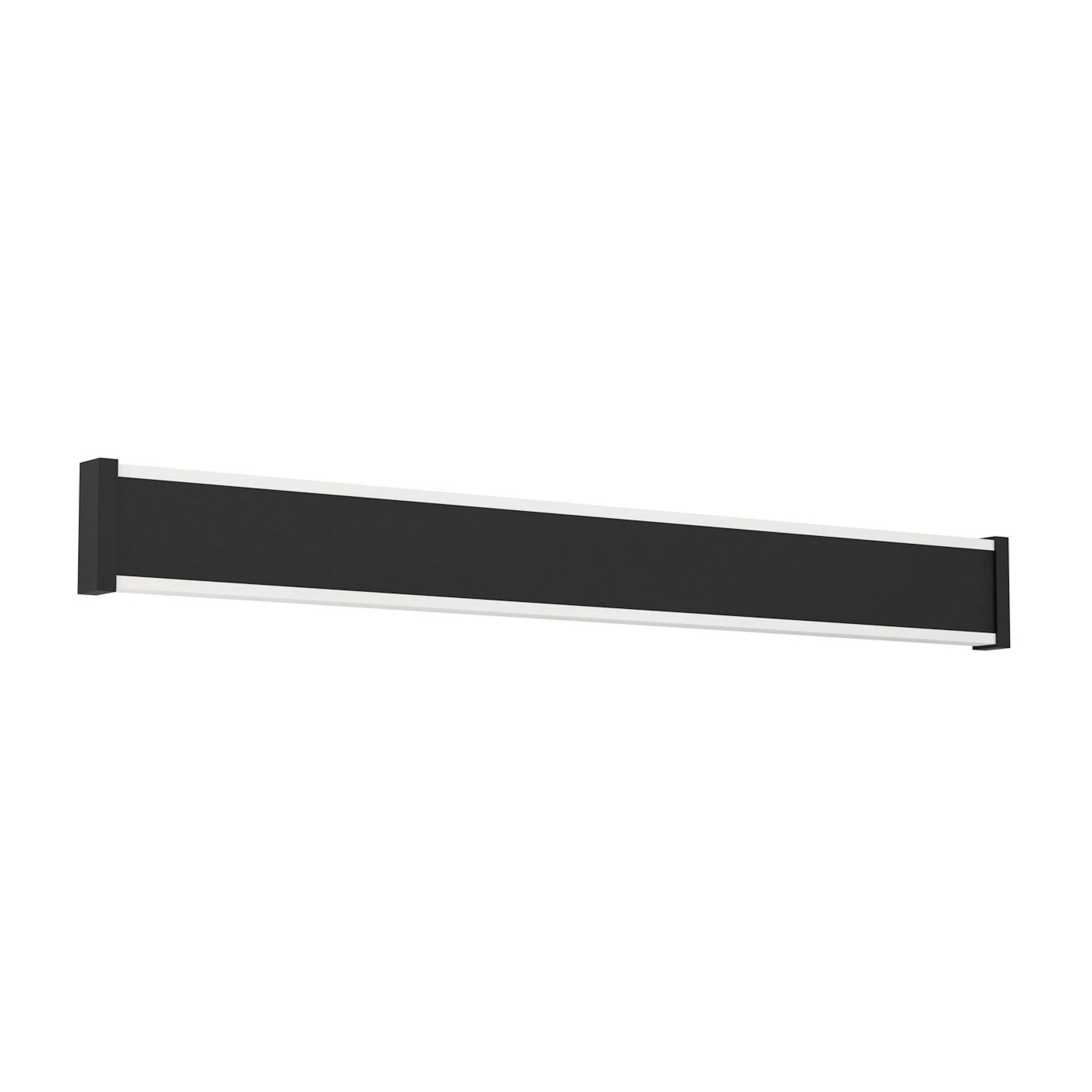 AL-LED-WL/2 L-580 SCHWARZ/WS 'NEVIANO' 580 mm