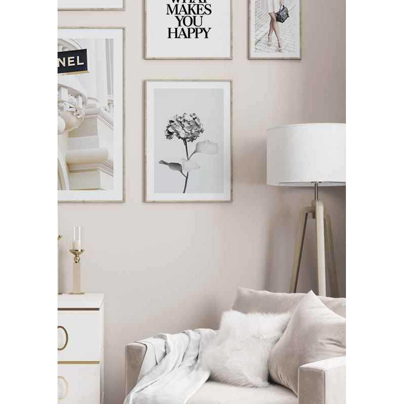 Poster Gallerix White Painted Flower