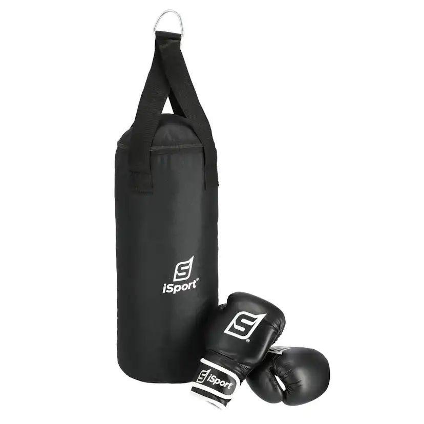 Boxningssäck iSport 5 kg med Handskar