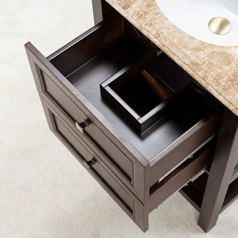 Tvättställsskåp Vesani Utah Beige Marmor