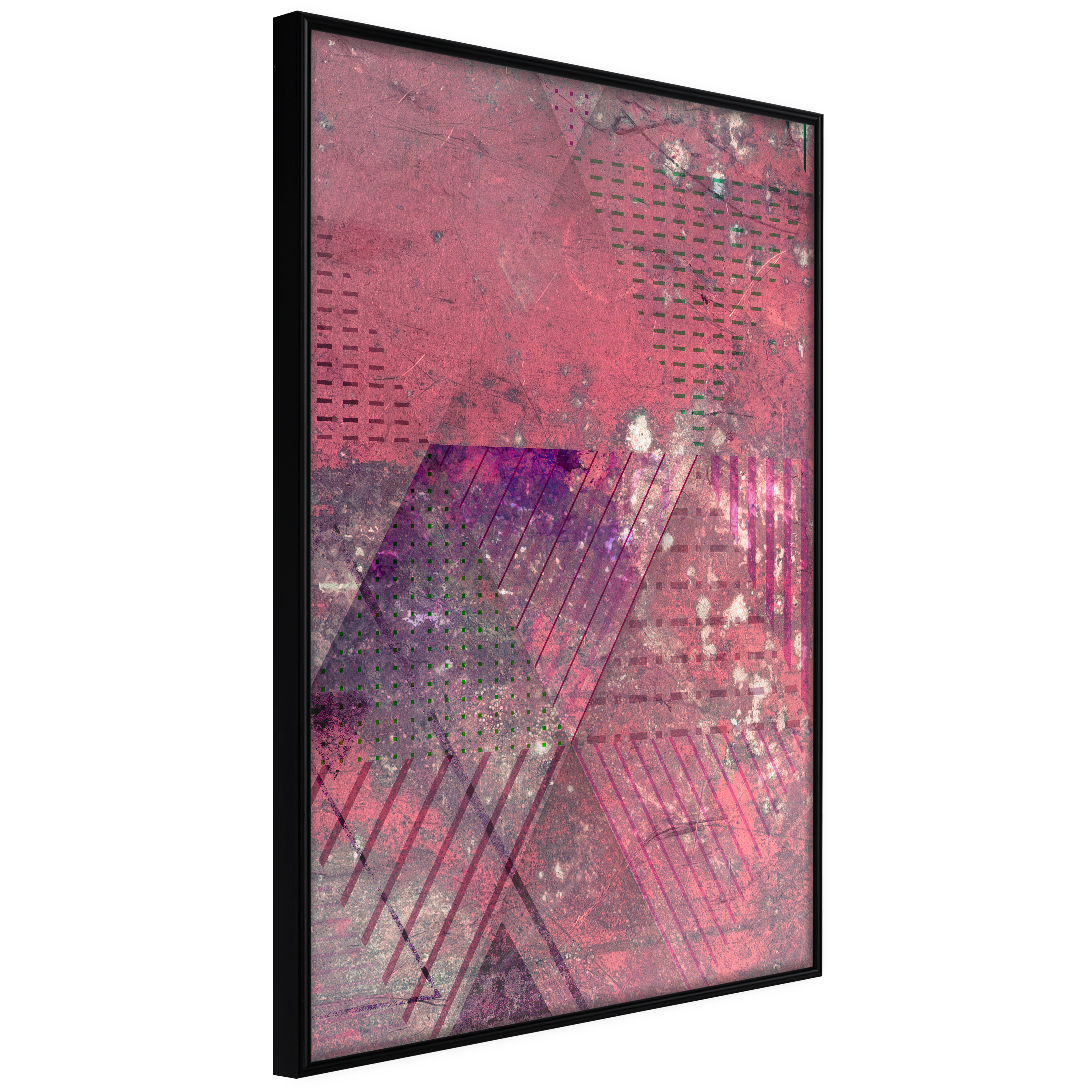Poster Artgeist Affisch Crimson Abstraction